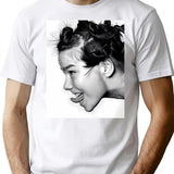 Cute Girl T-Shirt for Men & Women, T-Shirts Graphic Tee - White