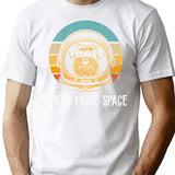 Cute Schnauzer Astronaut - Funny Schnauzer T-Shirt for Men & Women, T-Shirts Graphic Tee - White