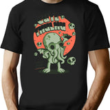 Cutethulhu T-Shirt for Men & Women, T-Shirts Graphic Tee - Black