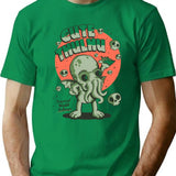 Cutethulhu T-Shirt for Men & Women, T-Shirts Graphic Tee - Green