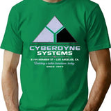 Cyberdyne Systems Building A Better Tomorrow Today T-Shirt for Men & Women, T-Shirts Graphic Tee - Green