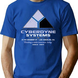 Cyberdyne Systems Building A Better Tomorrow Today T-Shirt for Men & Women, T-Shirts Graphic Tee - Blue