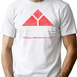 Cyberdyne Systems Red Worn T-Shirt for Men & Women, T-Shirts Graphic Tee - White