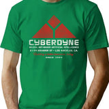 Cyberdyne Systems Red Worn T-Shirt for Men & Women, T-Shirts Graphic Tee - Green