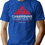Cyberdyne Systems Red Worn T-Shirt for Men & Women, T-Shirts Graphic Tee - Blue