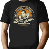 Dad Jokes Are How Eye Roll Father'S Day Funny T-Shirt for Men & Women, T-Shirts Graphic Tee - Black
