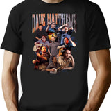 Dave Matthews T-Shirt for Men & Women, T-Shirts Graphic Tee - Black