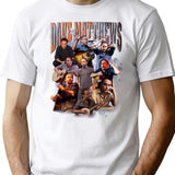 Dave Matthews T-Shirt for Men & Women, T-Shirts Graphic Tee - White
