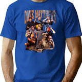 Dave Matthews T-Shirt for Men & Women, T-Shirts Graphic Tee - Blue