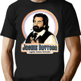 Daytona Jackie Smoking Design T-Shirt for Men & Women, T-Shirts Graphic Tee - Black