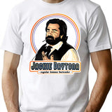 Daytona Jackie Smoking Design T-Shirt for Men & Women, T-Shirts Graphic Tee - White