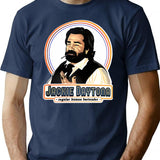 Daytona Jackie Smoking Design T-Shirt for Men & Women, T-Shirts Graphic Tee - Navy