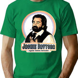 Daytona Jackie Smoking Design T-Shirt for Men & Women, T-Shirts Graphic Tee - Green