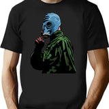 Dead Man'S Shoes Comic Style Illustration T-Shirt for Men & Women, T-Shirts Graphic Tee - Black