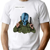 Dead Man'S Shoes Dance At My Party Comic Style Illustration T-Shirt for Men & Women, T-Shirts Graphic Tee - White