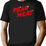 Dead Meat Youtube Logo Transparent T-Shirt for Men & Women, T-Shirts Graphic Tee - Black