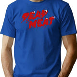 Dead Meat Youtube Logo Transparent T-Shirt for Men & Women, T-Shirts Graphic Tee - Blue
