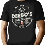 Deebo'S Bike Rentals (1) T-Shirt for Men & Women, T-Shirts Graphic Tee - Black