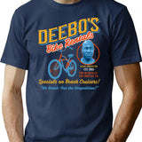 Deebo'S Bike Rentals T-Shirt for Men & Women, T-Shirts Graphic Tee - Navy