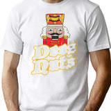 Deez Nuts Nutcracker T-Shirt for Men & Women, T-Shirts Graphic Tee - White
