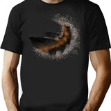Degradation (1) T-Shirt for Men & Women, T-Shirts Graphic Tee - Black