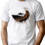 Degradation (1) T-Shirt for Men & Women, T-Shirts Graphic Tee - White