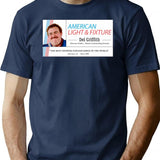 Del Griffith - Shower Curtain Ring Sales T-Shirt for Men & Women, T-Shirts Graphic Tee - Navy