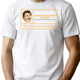 Del Griffith Shower Curtain Rings Salesman T-Shirt for Men & Women, T-Shirts Graphic Tee - White