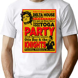 Delta House Flyer From Animal House Lts T-Shirt for Men & Women, T-Shirts Graphic Tee - White