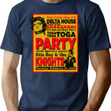 Delta House Flyer From Animal House Lts T-Shirt for Men & Women, T-Shirts Graphic Tee - Navy