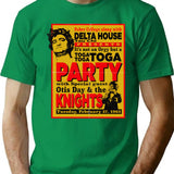 Delta House Flyer From Animal House Lts T-Shirt for Men & Women, T-Shirts Graphic Tee - Green