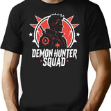 Demon Hunter Squad K-Pop Fan Art T-Shirt for Men & Women, T-Shirts Graphic Tee - Black