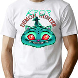Demon Hunter Tiger Demon Hunter Tiger Kpop Demon T-Shirt for Men & Women, T-Shirts Graphic Tee - White