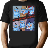 Demon Hunter Tiger Derpy The Tiger And Bird Demon Hunter Tiger Kpop Demon Hunters - Derpy Tiger T-Shirt for Men & Women, T-Shirts Graphic Tee - Black