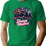 Demon Hunterskpop Demon Huntersk-Pop Demon Hunters Supernatural T-Shirt for Men & Women, T-Shirts Graphic Tee - Green