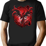 Demon T-Shirt for Men & Women, T-Shirts Graphic Tee - Black