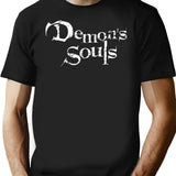 Demon'S Souls Remake Logo T-Shirt for Men & Women, T-Shirts Graphic Tee - Black
