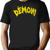 Demoni - Demons T-Shirt for Men & Women, T-Shirts Graphic Tee - Black