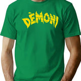 Demoni - Demons T-Shirt for Men & Women, T-Shirts Graphic Tee - Green