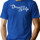 Demons Souls 2020 T-Shirt for Men & Women, T-Shirts Graphic Tee - Blue