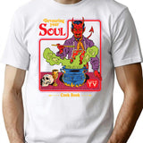 Devouring Your Soul T-Shirt for Men & Women, T-Shirts Graphic Tee - White