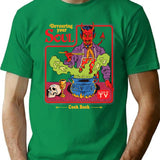 Devouring Your Soul T-Shirt for Men & Women, T-Shirts Graphic Tee - Green