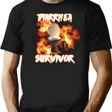 Diarrhea Survivor T-Shirt T-Shirt for Men & Women, T-Shirts Graphic Tee - Black