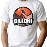Dillon You Sob Distressed T-Shirt T-Shirt for Men & Women, T-Shirts Graphic Tee - White