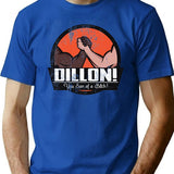 Dillon You Sob Distressed T-Shirt T-Shirt for Men & Women, T-Shirts Graphic Tee - Blue