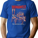 Dmons 2 Drio Rgnto Itlin Horror T-Shirt for Men & Women, T-Shirts Graphic Tee - Blue