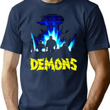 Dmons T-Shirt Essentiel T-Shirt for Men & Women, T-Shirts Graphic Tee - Navy
