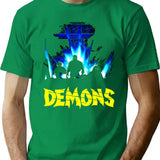 Dmons T-Shirt Essentiel T-Shirt for Men & Women, T-Shirts Graphic Tee - Green
