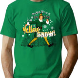 Do Not Eat The Yellow Snow Buddy The Elf T-Shirt for Men & Women, T-Shirts Graphic Tee - Green