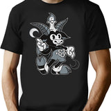 Do Walt Thou Wilt - Baphomet - Creepy Cute Occult T-Shirt for Men & Women, T-Shirts Graphic Tee - Black